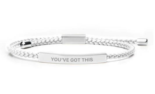 You've Got This - Silver Bracelet